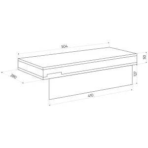 Lampa LED BLOCK Light z adresem