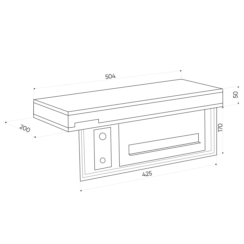 Lampa LED BLOCK Smart Light