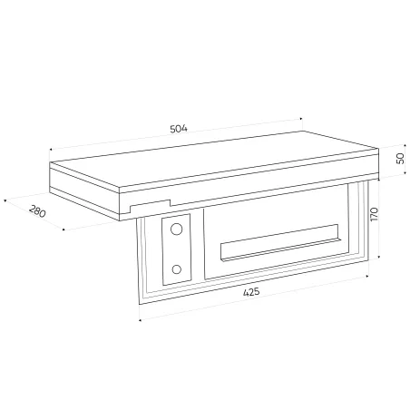Lampa LED BLOCK Smart Light
