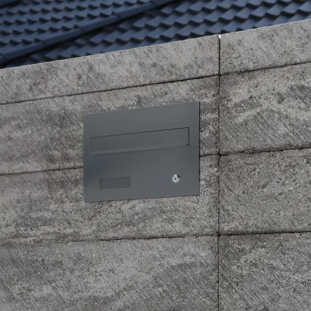 Mała skrzynka na listy z domofonem analogowym SMDAM