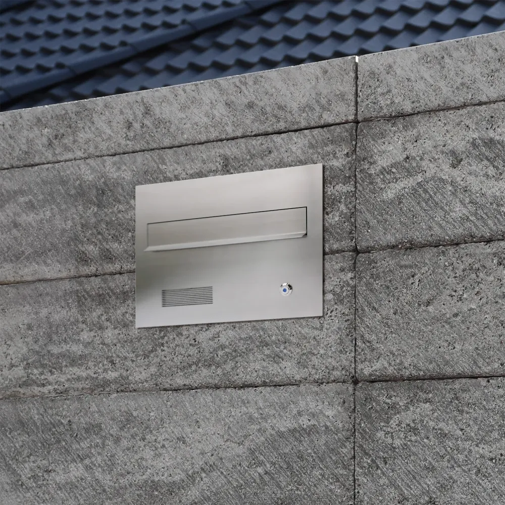 Mała skrzynka na listy z domofonem analogowym SMDAM