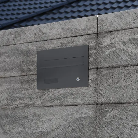 Mała skrzynka na listy z domofonem analogowym SMDAM