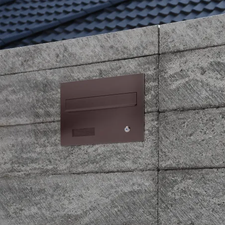 Mała skrzynka na listy z domofonem analogowym SMDAM