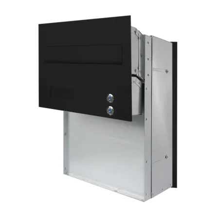 Mała skrzynka na listy z domofonem analogowym i dwoma przyciskami SMDAM 2P