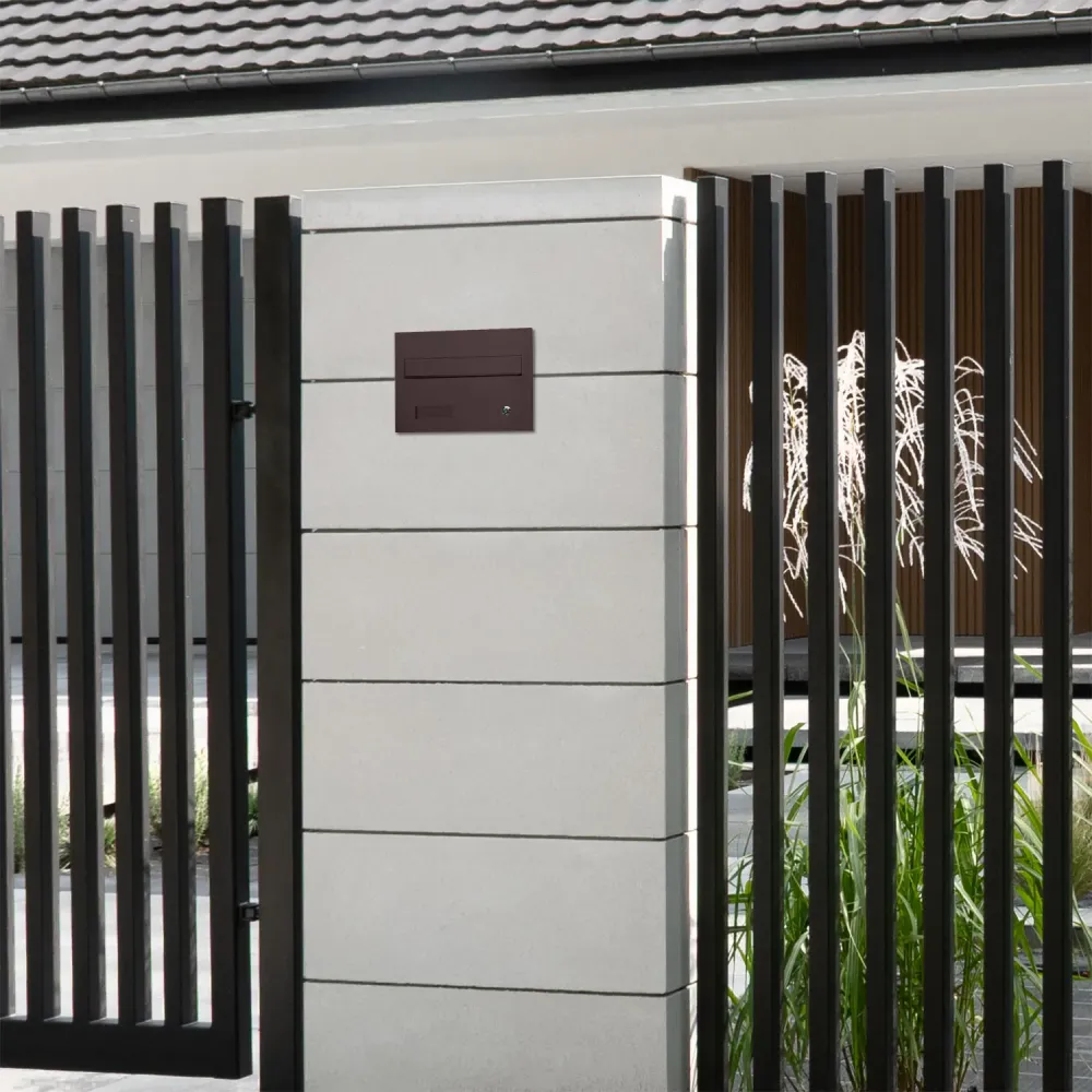 Duża skrzynka na listy z domofonem analogowym SDDAM