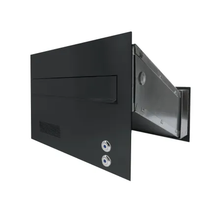 Duża skrzynka na listy z domofonem analogowym i dwoma przyciskami SDDAM 2P