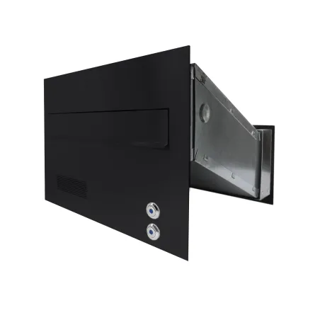 Duża skrzynka na listy z domofonem analogowym i dwoma przyciskami SDDAM 2P