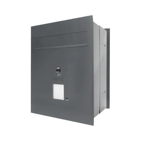 Mała skrzynka na listy z wideodomofonem i czytnikiem RFID SMVM DUO