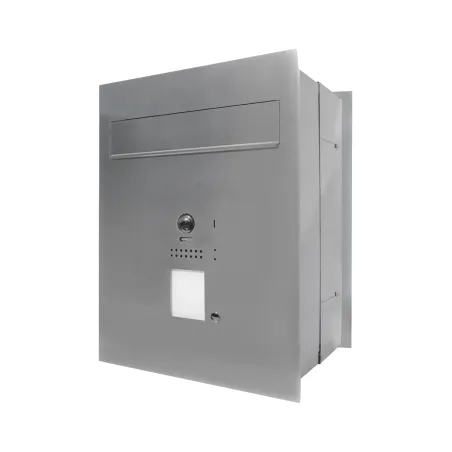 Mała skrzynka na listy z wideodomofonem i czytnikiem RFID SMVM DUO