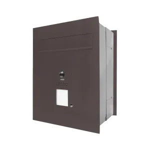 Mała skrzynka na listy z wideodomofonem i czytnikiem RFID SMVM DUO