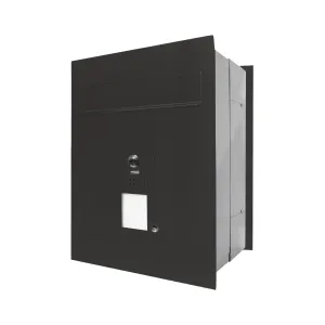 Mała skrzynka na listy z wideodomofonem i czytnikiem RFID SMVM DUO