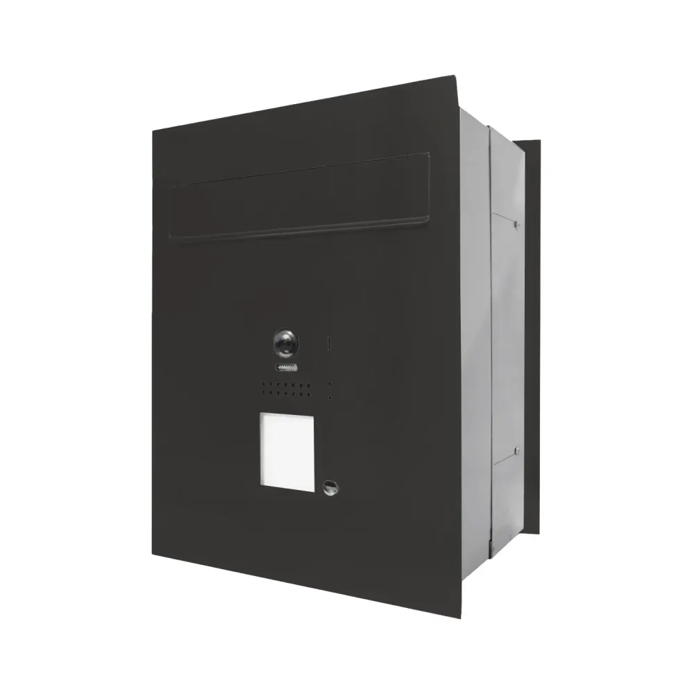 Mała skrzynka na listy z wideodomofonem i czytnikiem RFID SMVM DUO