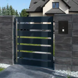 Mała skrzynka na listy z wideodomofonem i czytnikiem RFID SMVM DUO