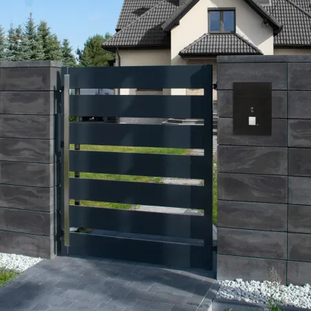 Mała skrzynka na listy z wideodomofonem i czytnikiem RFID SMVM DUO