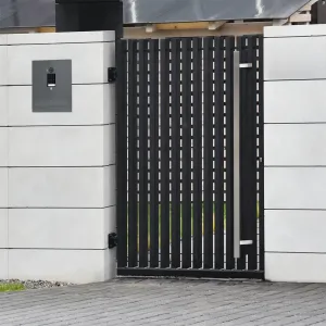 Duża skrzynka na listy z wideodomofonem i klawiaturą dotykową SDVM DUO