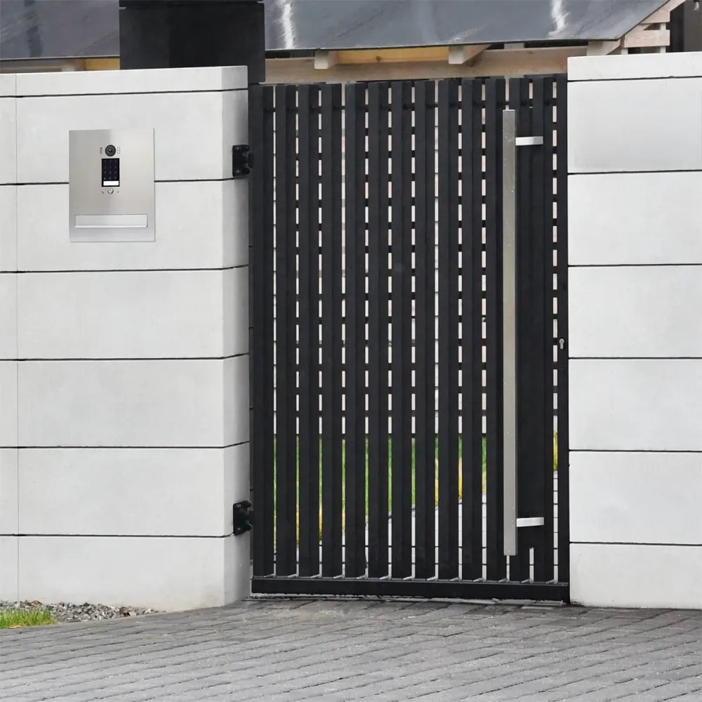 Duża skrzynka na listy z wideodomofonem i klawiaturą dotykową SDVM DUO