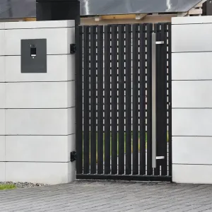 Duża skrzynka na listy z wideodomofonem i klawiaturą dotykową SDVM DUO