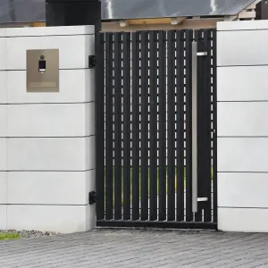 Duża skrzynka na listy z wideodomofonem i klawiaturą dotykową SDVM DUO