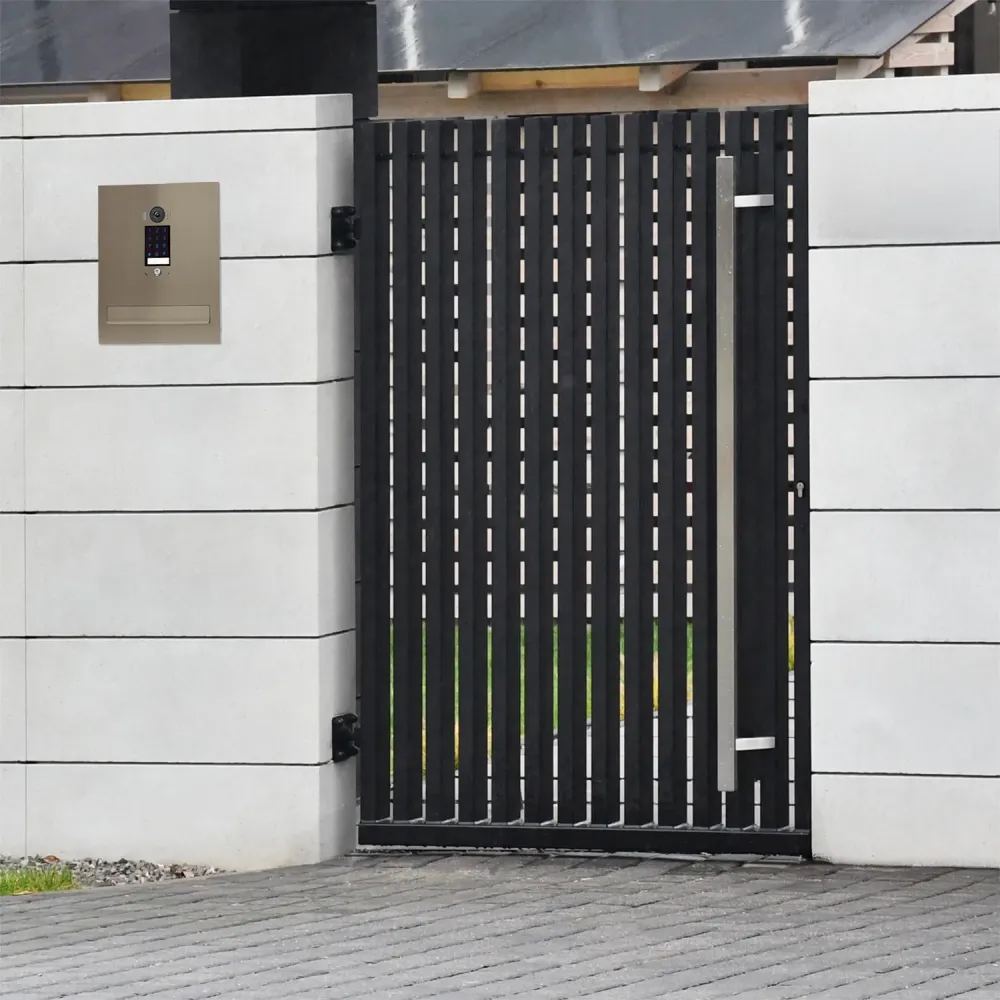 Duża skrzynka na listy z wideodomofonem i klawiaturą dotykową SDVM DUO