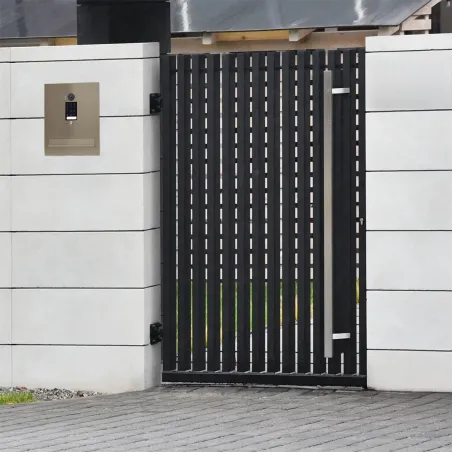 Duża skrzynka na listy z wideodomofonem i klawiaturą dotykową SDVM DUO