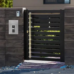 Mała skrzynka na listy z wideodomofonem i klawiaturą mechaniczną SMVM IP