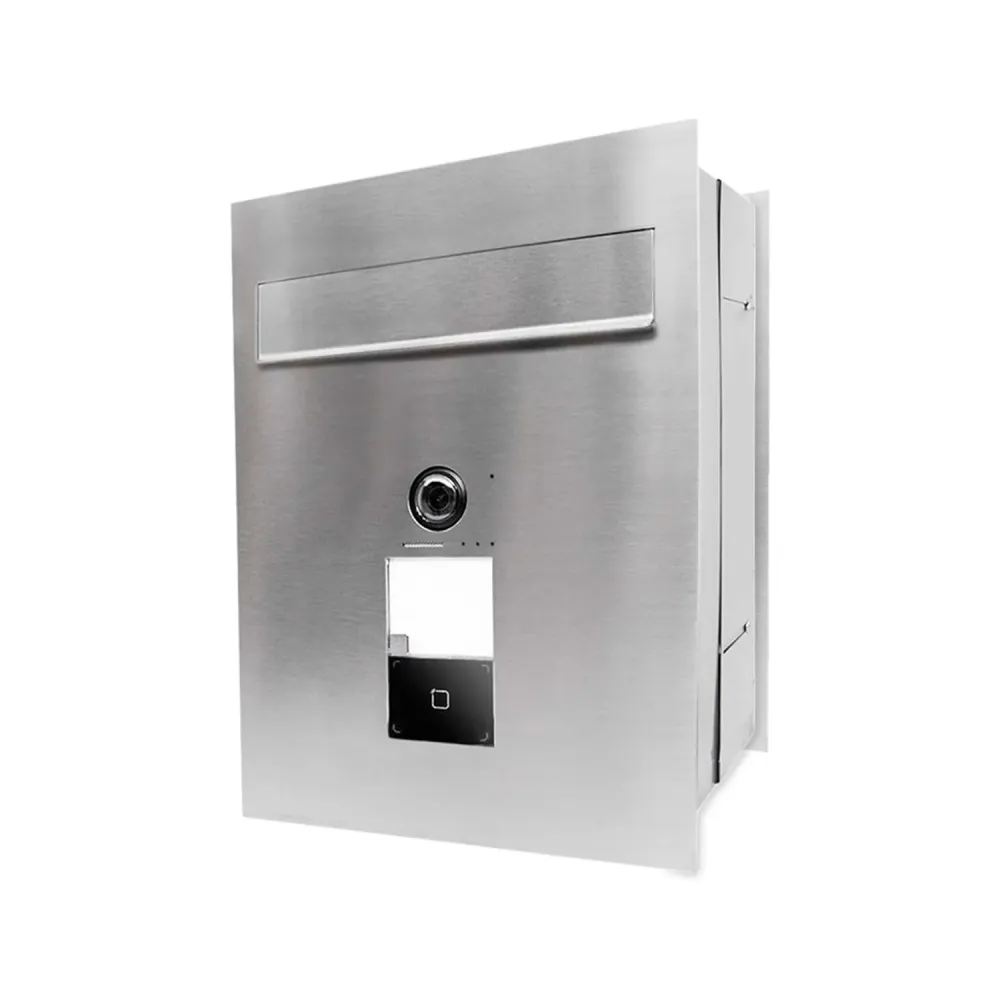 Mała skrzynka na listy z wideodomofonem i czytnikiem RFID SMVM IP