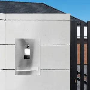 Duża skrzynka na listy z wideodomofonem i czytnikiem RFID SDVM IP