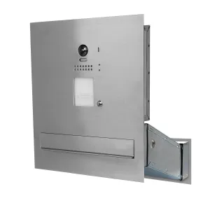 Duża skrzynka na listy z wideodomofonem i czytnikiem RFID SDVM DUO