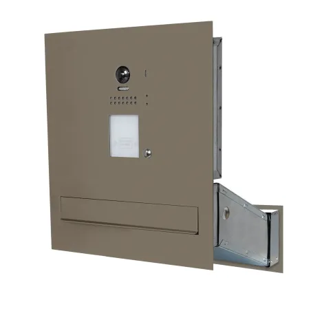 Duża skrzynka na listy z wideodomofonem i czytnikiem RFID SDVM DUO