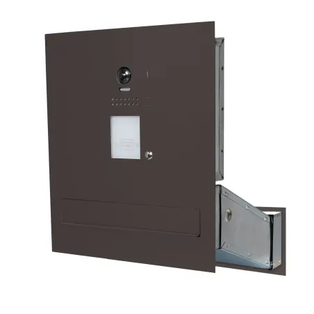 Duża skrzynka na listy z wideodomofonem i czytnikiem RFID SDVM DUO