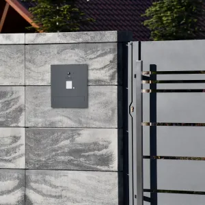 Duża skrzynka na listy z wideodomofonem i czytnikiem RFID SDVM DUO