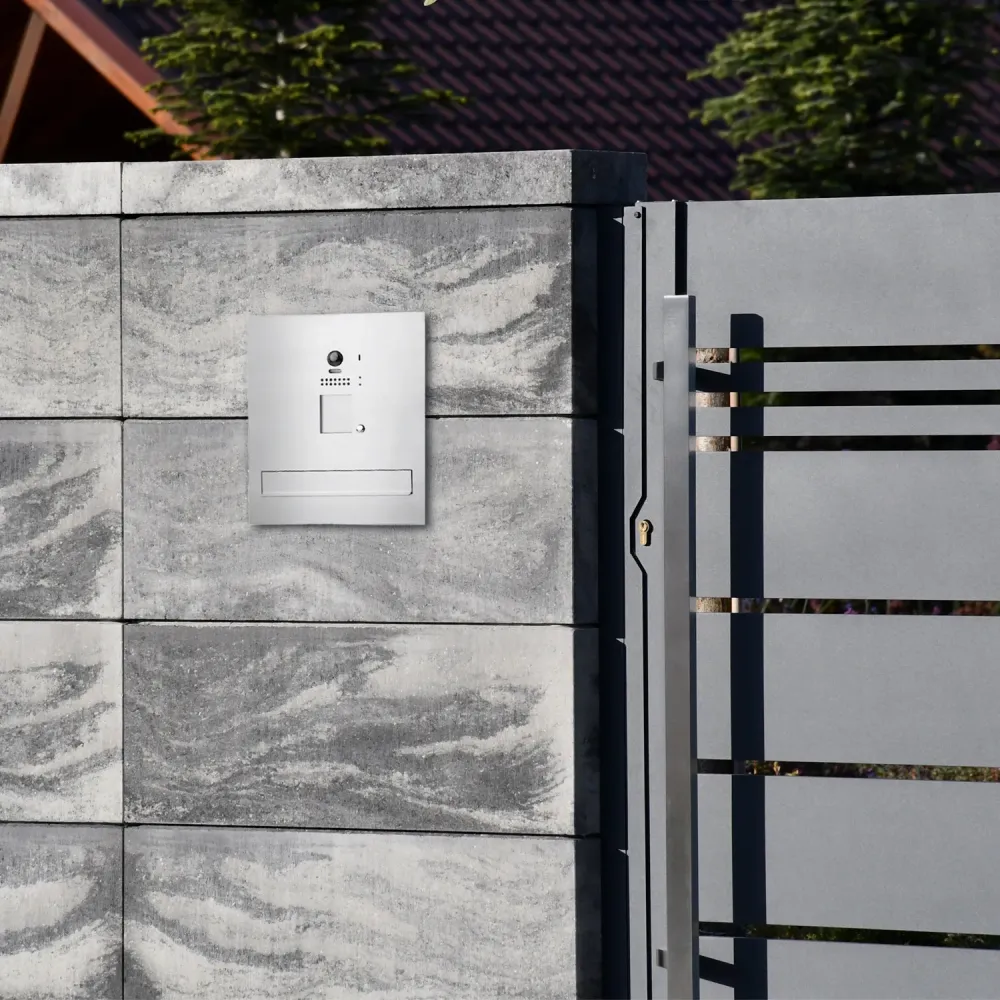 Duża skrzynka na listy z wideodomofonem i czytnikiem RFID SDVM DUO