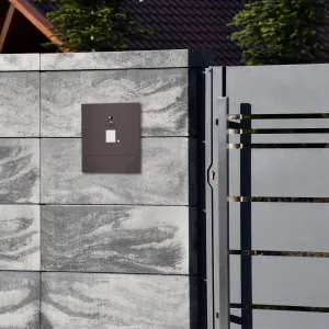 Duża skrzynka na listy z wideodomofonem i czytnikiem RFID SDVM DUO