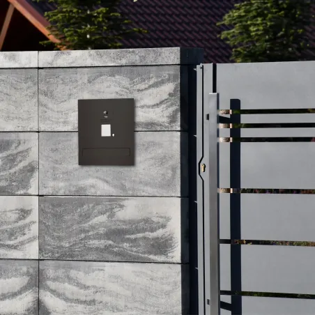 Duża skrzynka na listy z wideodomofonem i czytnikiem RFID SDVM DUO