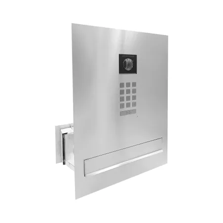 Duża skrzynka na listy z wideodomofonem i klawiaturą mechaniczną SDVM X