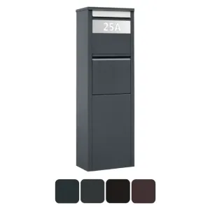 Personalizowany słupek na listy i przesyłki kurierskie SBOX25