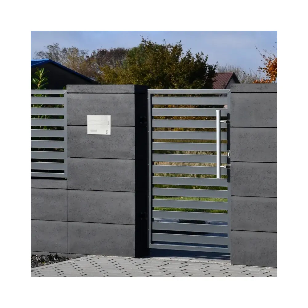 Duża skrzynka na listy z domofonem analogowym i dwoma przyciskami SDDAM 2P