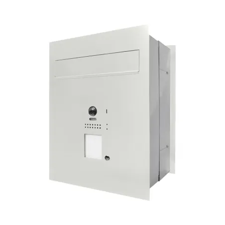 Mała skrzynka na listy z wideodomofonem i czytnikiem RFID SMVM DUO