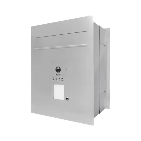 Mała skrzynka na listy z wideodomofonem i czytnikiem RFID SMVM DUO