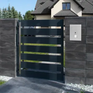 Mała skrzynka na listy z wideodomofonem i czytnikiem RFID SMVM DUO