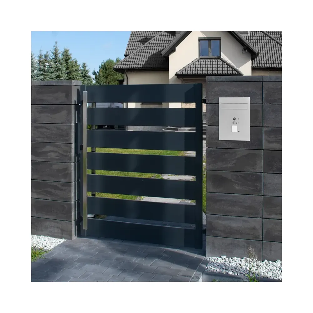 Mała skrzynka na listy z wideodomofonem i czytnikiem RFID SMVM DUO