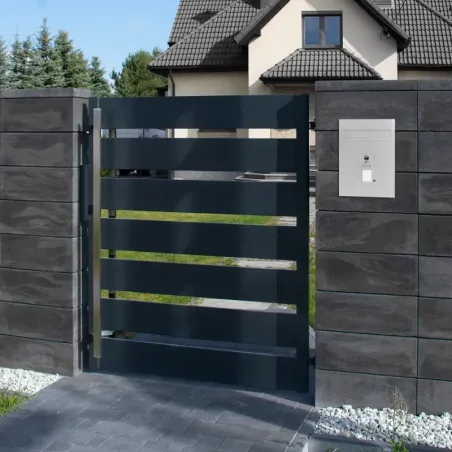 Mała skrzynka na listy z wideodomofonem i czytnikiem RFID SMVM DUO