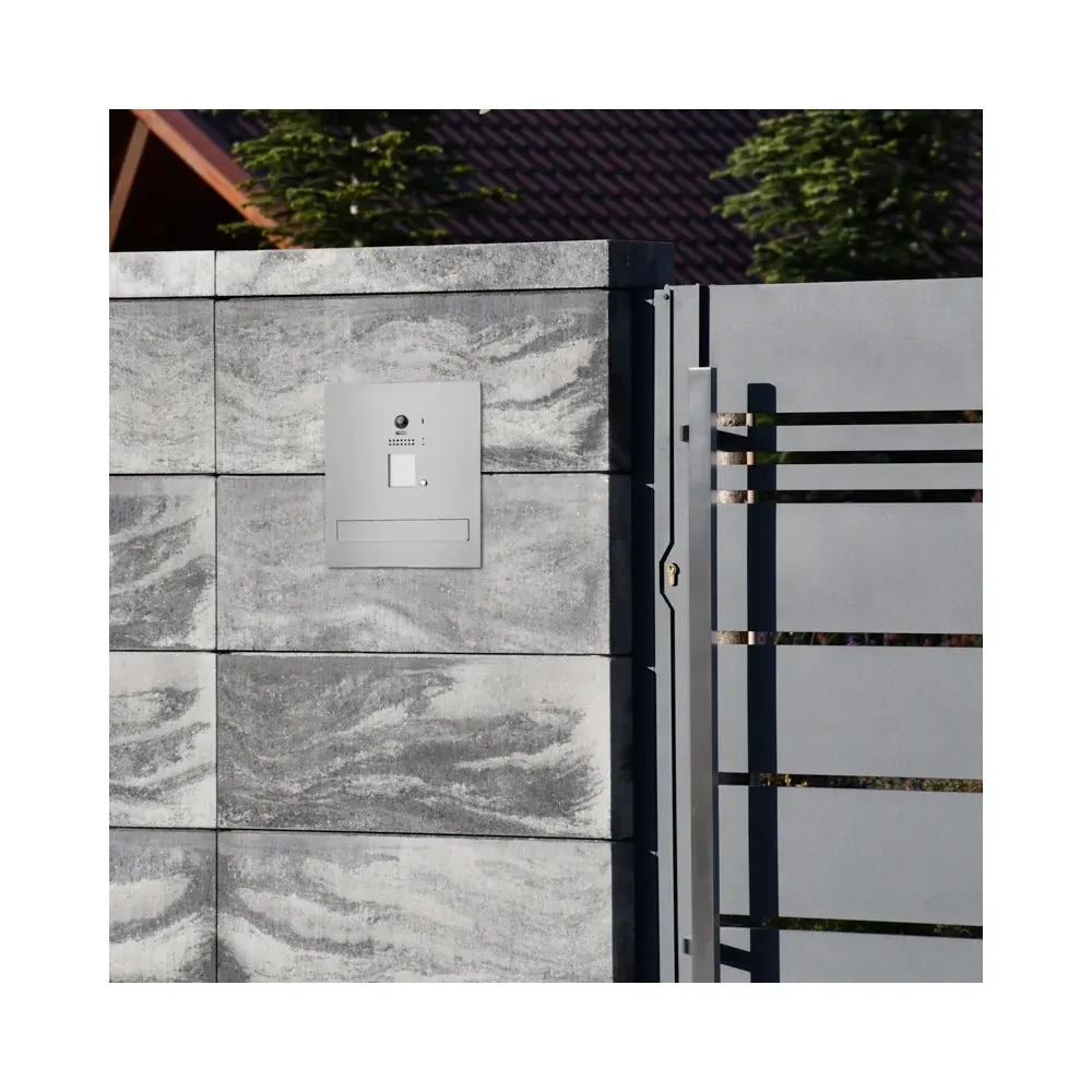 Duża skrzynka na listy z wideodomofonem i czytnikiem RFID SDVM DUO