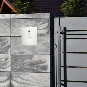 Duża skrzynka na listy z wideodomofonem i czytnikiem RFID SDVM DUO