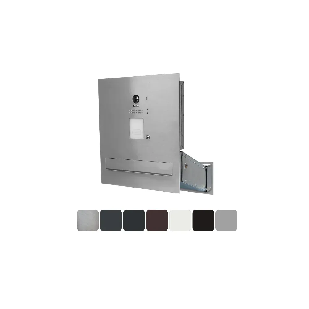 Duża skrzynka na listy z wideodomofonem i czytnikiem RFID SDVM DUO