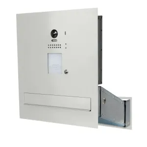 Duża skrzynka na listy z wideodomofonem i czytnikiem RFID SDVM DUO