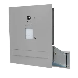 Duża skrzynka na listy z wideodomofonem i czytnikiem RFID SDVM DUO