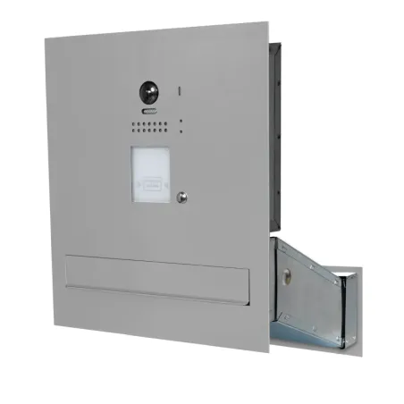 Duża skrzynka na listy z wideodomofonem i czytnikiem RFID SDVM DUO