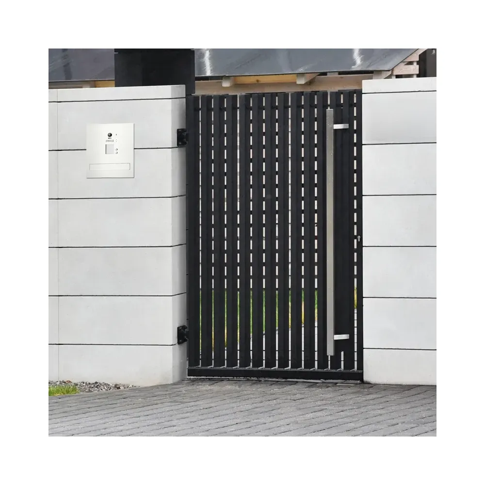 Duża skrzynka na listy z dwoma przyciskami, wideodomofonem i czytnikiem RFID SDVM DUO 2P