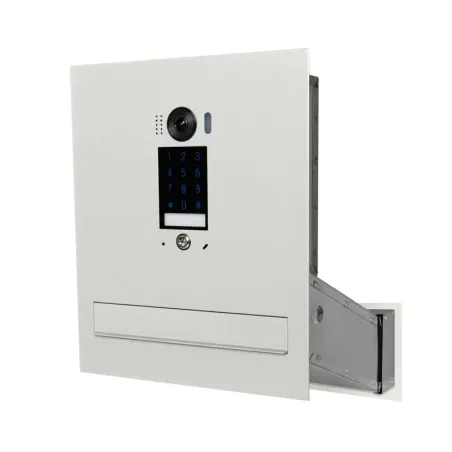 Duża skrzynka na listy z wideodomofonem i klawiaturą dotykową SDVM DUO